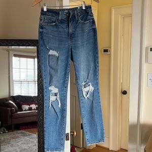 Old Navy High waisted ripped Jeans